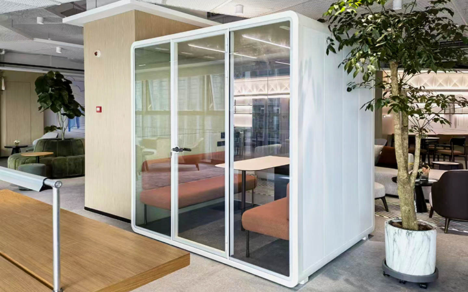 أحدث حالة شركة حول Gree Commercial Building Open Space Soundproof Booth