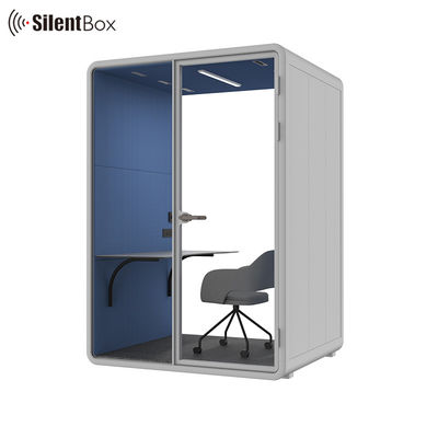 Customized Office Booths Meeting Pods Acoustic Phone Booth for 2 People