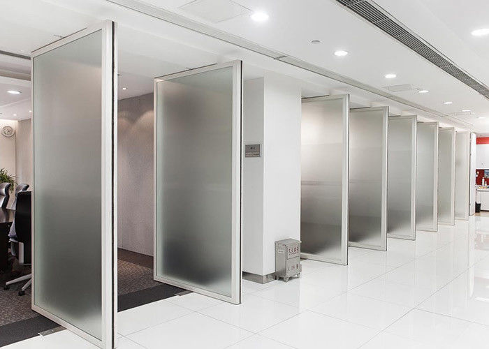 Glass Aluminum Profile Partition Walls Dimming Glass Principle Enables Technical Advantages