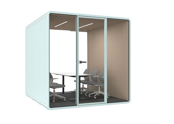 كابينة صوتية عصرية معقّدة الصوت مكتب كابينة تصميم العمل كابينات صوت محمولة مسبقة الصنع