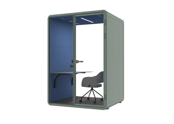المكتب الأمريكي القياسية الملونة عازلة للصوت الأجزاء العاملة الأجزاء الكبيرة الفردية مقعد مريح سهل لتجميع M كابينة غرفة صديقة للبيئة