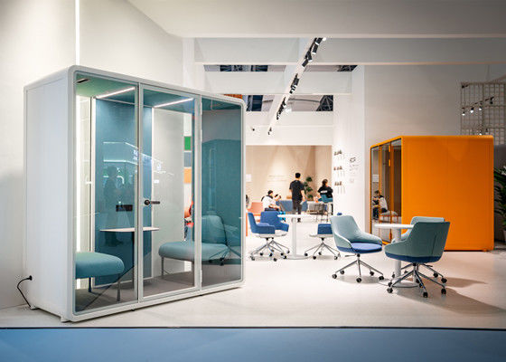 غرف اجتماعات مكتبية صوتية عالية الجودة مع أثاث من الصين